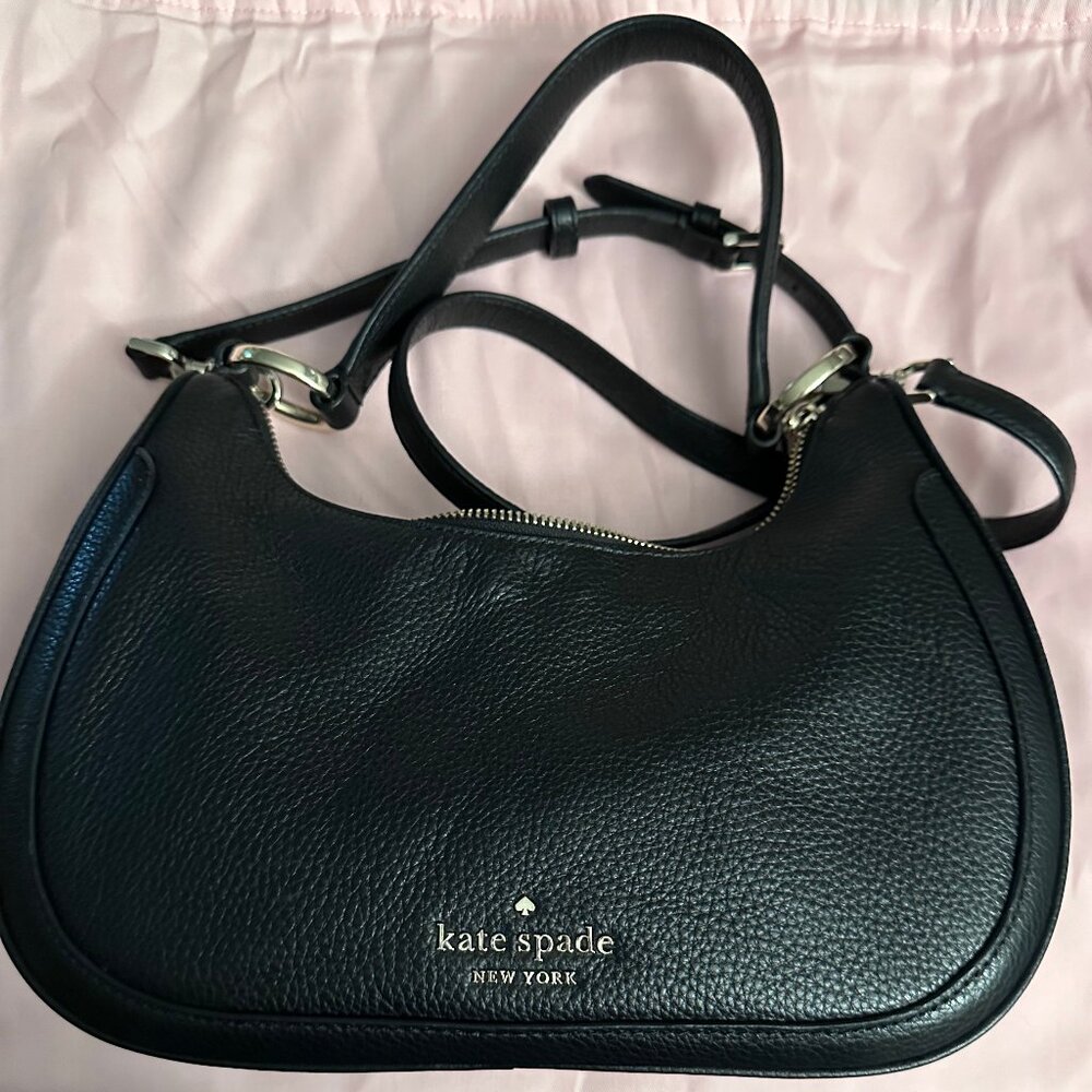 Kate Spade Leila Pebbled Leather Shoulder Bag